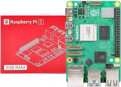 Raspberry Pi 5 4GB Single Board 2.4GHz Quad-core Cortex-A76 64-bit Arm (4GB Board)